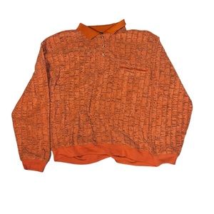 Vintage Orange John Blair Sweater